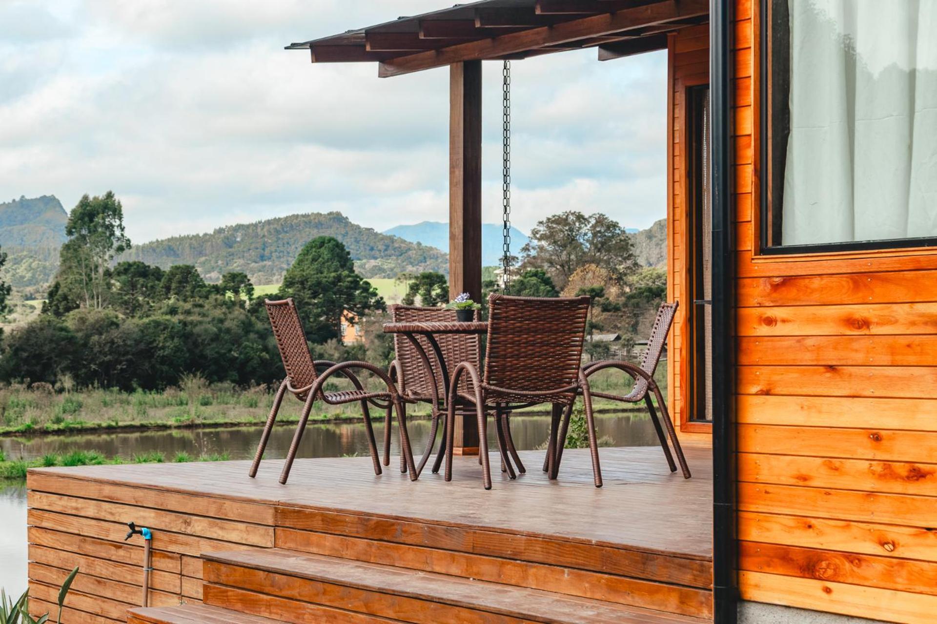 Cabanas Doce Recanto - Chalé Família Bom Retiro  Extérieur photo